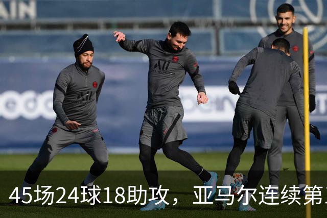 45场24球18助攻，亚马尔连续第三次捧起科帕奖