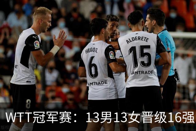 WTT冠军赛：13男13女晋级16强！国乒8人日本4人，张本智和一轮游